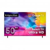 Kruger&Matz 50" UHD Google TV 5.0 DVB-T2/T/C H.265 HEVC televízió