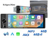 Kruger&Matz USB MP3 Bluetooth autórádió Multimédia fejegység KM2016