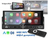 Kruger&Matz USB MP3 Bluetooth autórádió Multimédia fejegység KM2017