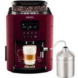 Krups ea816570 essential tejtartóval piros automata espresszo kávéf&#337;z&#337;
