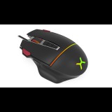 Krux Fuze Pro USB Gaming Egér - Fekete (KRX0074)