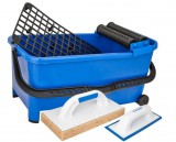 kubala burkoló szett (1524,1525,0325,0387) vödör,kerék,rács,hengerek,szivacs,gumi