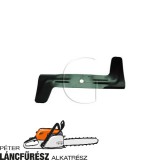 Kubota G18 K54109-5810 fűnyíró kés, L 422 mm, Ø tengely furat 18,3 mm