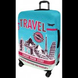 Kufryplus suitcase cover H62 Enjoy your stay M (8596386035856)