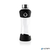 Kulacs, 550 ml, üveg, EQUA 'Active', fekete