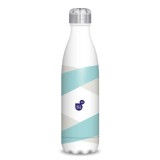 Kulacs duplafalú ARS UNA fém 500 ml csíkos