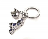 Kulcstartó, 2 charm dísszel, SWAROVSKI&reg; kristályokkal, TROIKA Key cruising (TROKR1323CH)