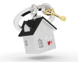 Kulcstartó  Home Sweet Home