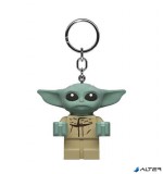 Kulcstartó, LED világítással, LEGO "Star Wars The Mandolarian - Grogu"
