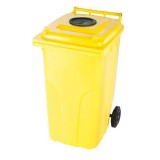 Külső hulladéktároló, 240 L - SZELEKTÍV MŰANYAG