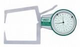 Külső tapintókaros analóg mérőóra 0-20/0.01 mm - Insize 2333-201
