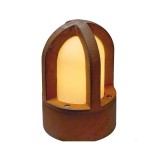 Kültéri Állólámpa, 24cm magas, rozsda, E14, SLV Rusty Cone 229430