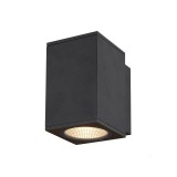 Kültéri Fali lámpa, antracit, 3000K/4000K CCT kapcsolóval, 720 lm, CRI 90, 38°, SLV Enola M 1003417