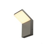 Kültéri Fali lámpa, antracit, 3000K melegfehér, 500 lm, CRI 80, 120°, SLV Ordi 232905