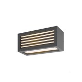 Kültéri Fali lámpa, antracit, 3000K melegfehér, 600 lm, CRI 90, SLV Box_L 1002035