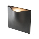 Kültéri Fali lámpa, antracit, 3000K melegfehér, 810 lm, CRI 80, 100°, SLV Vilua L 1002504