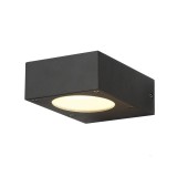 Kültéri Fali lámpa, antracit, GX53, SLV Quadrasyl 232285