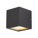 Kültéri Fali lámpa, antracit, GX53, SLV Sitra Cube 232535