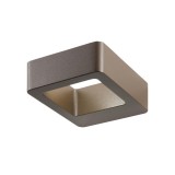 Kültéri Fali lámpa, barna, 3000K melegfehér, beépített LED, 408 lm, Redo Radeon 90012