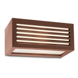 Kültéri Fali lámpa, barna, E27, Redo Brick 9899