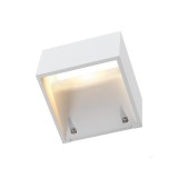 Kültéri Fali lámpa, fehér, 3000K melegfehér, 650 lm, CRI 80, SLV Logs 232101