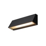 Kültéri Fali lámpa, fekete, 3000K/4000K CCT kapcsolóval, 1260 lm, CRI 80, SLV Pema 1003453