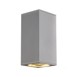 Kültéri Fali lámpa, lefelé és felfelé világít, szürke, GU10, SLV Big Theo 229574