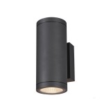 Kültéri Fali lámpa, lefelé és felfelé világítás, antracit, 3000K/4000K CCT kapcsolóval, 1480 lm, CRI 80, 38°, SLV Enola M 1003425