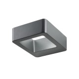 Kültéri Fali lámpa, szürke, 3000K melegfehér, beépített LED, 408 lm, Redo Radeon 90011