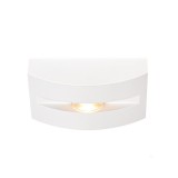 Kültéri Fali/mennyezeti lámpa, fehér, 3000K melegfehér, 60 lm, CRI 80, SLV Out Beam Frame 1003519