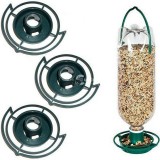 Kültéri függő madáretető tál műanyag kampóval