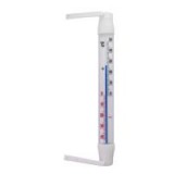Kültéri hőmérő ablakra műanyag hátlappal 20 cm