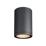 Kültéri Mennyezeti lámpa, antracit, 3000K/4000K CCT kapcsolóval, 2500 lm, CRI 90, 38°, SLV Enola L 1003442