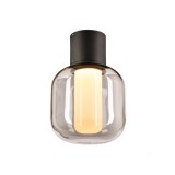 Kültéri Mennyezeti lámpa, antracit, 3000K/4000K CCT kapcsolóval, 500 lm, CRI 80, SLV Ovalisk 1004677