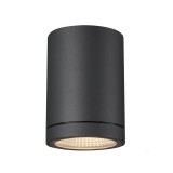 Kültéri Mennyezeti lámpa, antracit, 3000K/4000K CCT kapcsolóval, 510 lm, CRI 90, 38°, SLV Enola S 1003426