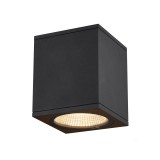 Kültéri Mennyezeti lámpa, antracit, 3000K/4000K CCT kapcsolóval, 700 lm, CRI 90, 38°, SLV Enola M 1003421