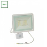 Kültéri Reflektor, fehér, 6000K melegfehér, beépített LED, 3900/4000 lm, CRI 80, 100°, SPECTRUM LED SLI029044CW_CZUJNIK