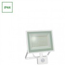 Kültéri Reflektor, mozgásérzékelős, fehér, 4000K melegfehér, beépített LED, 4500 lm, CRI >70, 100°, SPECTRUM LED SLI029055NW_CZUJNIK_PW