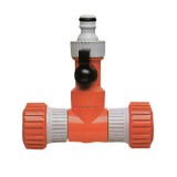 Kuplungos T alakú elágazó 1db csappal