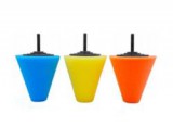 Kúpos polírozó szivacs készlet 3db-os, 150mm (W16372)