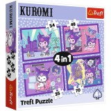 Kuromi napjai 4 az 1-ben puzzle - Trefl
