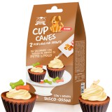 Kutya Muffin, cupcake csirkemell alapléből készült öntettel és csont alakú kekszekkel, 2 db-os szett, 82 g