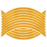 kütyübazár 16 db Tuning felni csík narancssárga