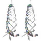 kütyübazár 2db Madárriasztó fényvisszaverő spirál