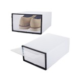 kütyübazár Cipősdoboz szervező doboz rekeszekkel és fedővel - praktikus tárolás otthonra és irodába