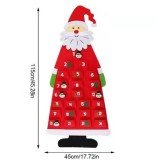 kütyübazár Falra akasztható Mikulás adventi naptár