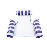 kütyübazár Felfújható strandfotel sötétkék