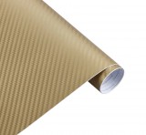 kütyübazár Karbon fólia, autófólia (127 x 15 cm) Arany