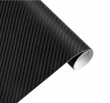 kütyübazár Karbon fólia, autófólia (127 x 15 cm) Fekete