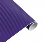 kütyübazár Karbon fólia, autófólia (127 x 15 cm) Lila